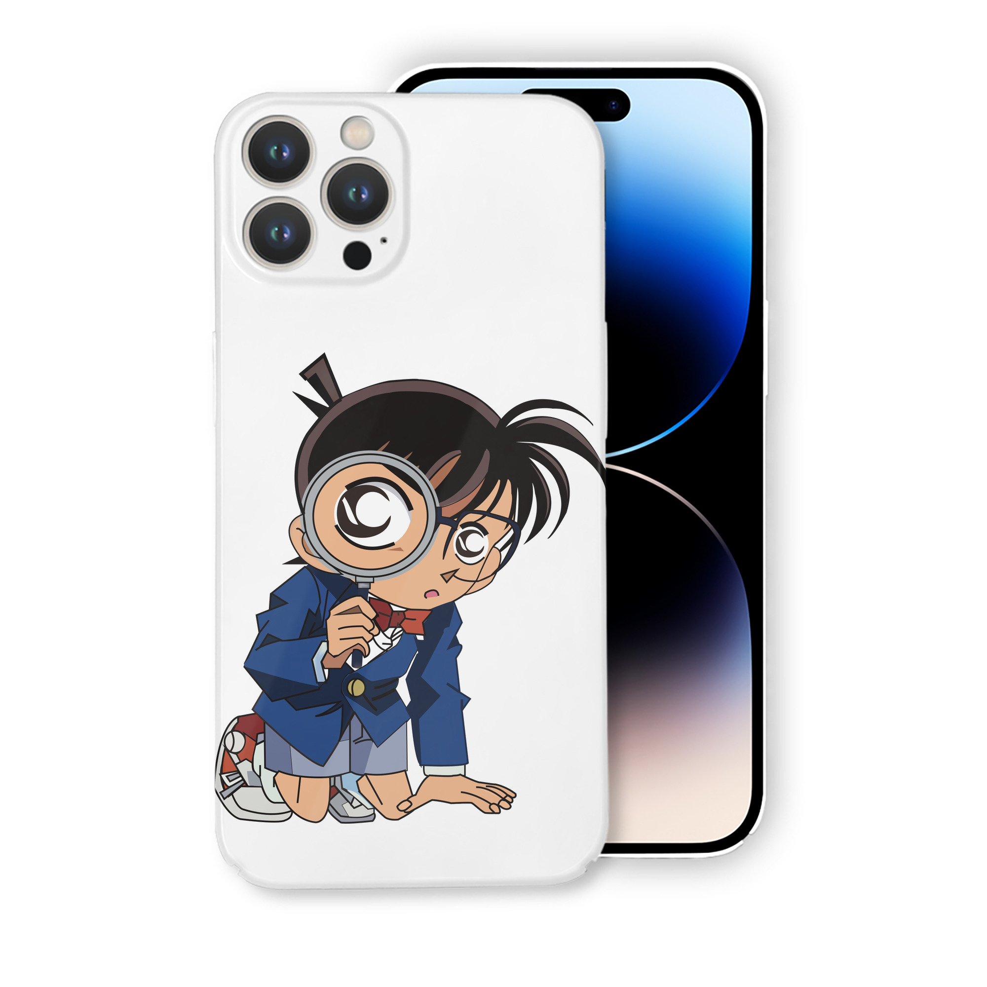 （画像用） 名探偵コナン 江戸川 コナン Detective Conan Conan Edogawa 【iPhone 14シリーズ対応】ハードケース